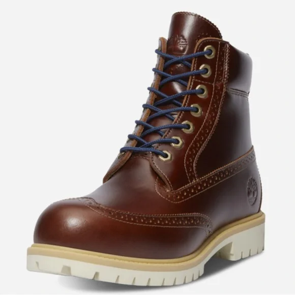 🤎 TIMBERLAND 6” BOOTS BROGUE BROWN 🤎